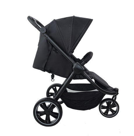 Magic ZC - Slimme Buggy voor Onderweg &ndash; Licht, Snel &amp; Comfortabel Zwart